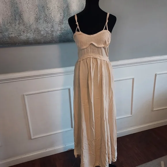 ZARA long strappy Casual Flowy Summer dress - Picture 10 of 12